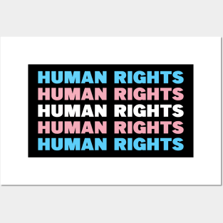 Trans rights are human rights Posters and Art